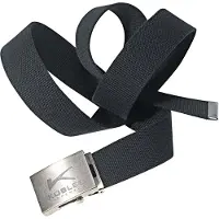 Kübler Gürtel aus Kofferband 8401 schwarz Länge 115 cm