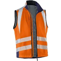 Kübler REFLECTIQ Weste PSA 2 warnorange/dunkelblau XS - 7207 8340-3748-XS - warnorange/dunkelblau