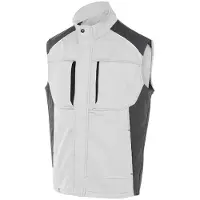 Kübler ACTIVIQ Weste weiß/anthrazit XS - 7250 5365-1097-XS - weiß/anthrazit