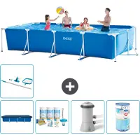 Intex Rechteckiger Frame Pool - 450x220x84 cm - 6-teilig S30247
