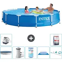 Intex Frame Pool Rund - 366x76 cm - 8-teilig S31569