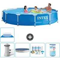 Intex Frame Pool Rund - 366x76 cm - 6-teilig S31719