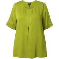 Ulla Popken Bluse in grasgrün | Gr.: 46-48