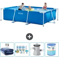 Intex Rechteckiger Frame Pool - 300x200x75 cm - 5-teilig S30148