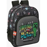 Minecraft Graffiti 10l Rucksack Kinder One Size