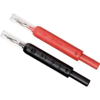 Chauvin Arnoux Stecker Satz von 2 Prüfspitzen IP2X Ø 4mm