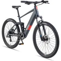 Telefunken "Aufsteiger M936" 8 Gang Shimano Altus Schaltwerk Kettenschaltung Heckmotor 250 W Pedelec, Elektrofahrrad, Damen, Herren, MTB, Fully