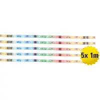 Näve LED-Stripe Stripelight - Kunststoff - RGB+weiß; 5122161