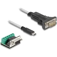 DeLOCK Adapter USB2-C/RS-422/485 St+ 6P Terminalblock 5V 2m