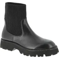 Les tropéziennes Lederstiefeletten Von M. Belarbi Zanna Schwarz | Gr.: 41
