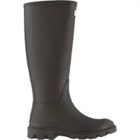 Hunter für Damen. FRU0001251 Braune hohe Downpour-Stiefel (38), Wohnung, Keine, Lässig, PVC