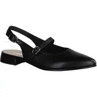 Gabor 41502-27 Damenschuhe, Sling, Leder, Schwarz - Damenschuhe Sandalette / Sling, Schwarz, leder (lammnappa), absatzh&oumlhe: 20 mm