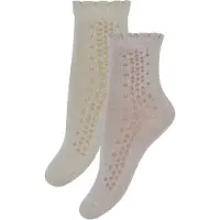 Minymo Ankle Sock Solid 2-pack burnished lilac (518) 27\\30