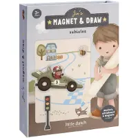 Little Dutch Magnet Bastelset Jim & Fahzeuge