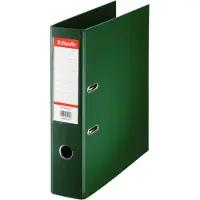 Esselte Brevordner Esselte Std u/skn A4/75mmgrøn - (10 stk.)