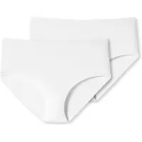 Schiesser Unterwäsche Damen 175996 95/5 White (2er Set)-XXXL