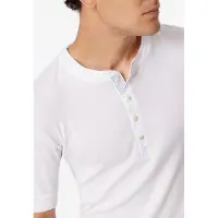 Schiesser Freizeit Tshirt Revival Karl-Heinz Kurzarm weiss Herren