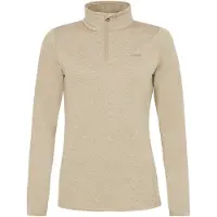 Protest Skipullover Protest Fabrizm 1/4 Zip Top Damen Bamboo Beige-L