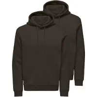 Only & Sons Sweatshirt / Hoodie Connor in Mulch | Gr.: M
