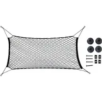 Amio Gepäcknetz mit Halterungen für Autos 100x40 cm -02149