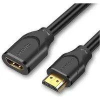 INF HDMI Verlängerungskabel: PVC, Sauerstofffreies Kupfer, 4K, 60Hz 2 m