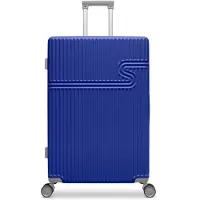 Bhppy Handgepäck Koffer 55x34x20 cm - Trolley Handgepäckkoffer - Reiskoffer Hartschale - TSA-Zahlenschloss - 28L - Glacier Lake