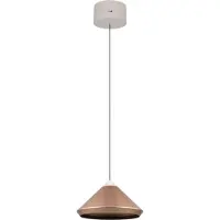 TRIO - Hängelampe LAGUNA - Braun - 30x30x180 cm