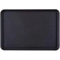 Cambro Tablett Fiberglas, schwarz, Länge: 650 mm, Breite: 450 mm, rutschfest