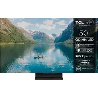TCL 50MQLED85K, 127 cm (50"), 3840 x 2160 Pixel, 4K Ultra HD, QD-Mini LED, Smart-TV, Schwarz