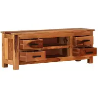 vidaXL TV-Schrank 110x30x40 cm Massivholz