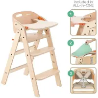 Mamatoyz Complete My Chair Hochstuhl aus Holz