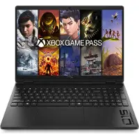 HP HyperX OMEN 15 inch Gaming Laptop PC 15-gb0355ng, AMD Ryzen 5, 38,9 cm (15.3"), 1920 x 1200 Pixel, 16 GB, Windows 11 Home, Schwarz