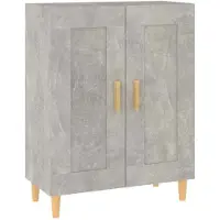 vidaXL Sideboard Betongrau 69,5x34x90 cm Holzwerkstoff