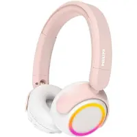 Philips TAK4200, Verkabelt & Kabellos, 20 - 20000 Hz, Anrufe/Musik, 129 g, Kopfhörer, Pink, Weiß