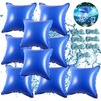 TolleTour 9pcs Poolkissen Pool Winter Luftkissen 122 x 122 x 60 cm, Pool Polster, Luftkissen, Winterkissen für Abdeckplanen Poolabdeckung Winter Überwinterung