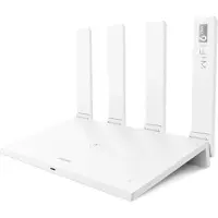 Huawei WS7100-20, Wi-Fi 6 (802.11ax), Dual-Band (2,4 GHz/5 GHz), Ethernet/LAN, Weiß, Tabletop-Router