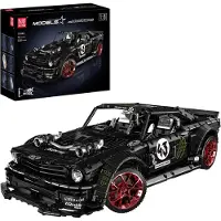 Usorteret Mustang 1.400 PS Sportwagen Modellbaukit 13108S