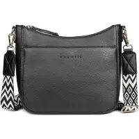 Bugatti Umhängetasche Mare 3.0 Shoulder Bag Black schwarz