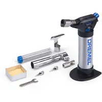 Dremel Lötkolben "VersaFlame" (2200-5)" Piezo, Tankinhalt 34ml, Multifunktionaler Butangas Lötkolben