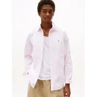 Tommy Hilfiger Heritage Oxford Stripe Rose Petal/stripe Größe: XXL | Casual hemden Outlet | Herren | Rosa