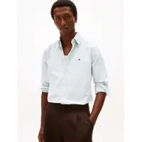 Tommy Hilfiger Langarmhemd "HERITAGE OXFORD STRIPE Regular Fit SHIRT" Regular Fit Oxford Casual