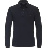 Casamoda Langarm-Poloshirt "Polo-Shirt Langarm uni"