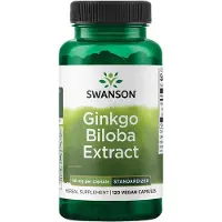 Swanson Health Ginkgo Biloba Extrakt 120 St