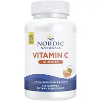 Nordic Naturals Vitamin-C-Gummibärchen, 250 mg Mandarine 120 St