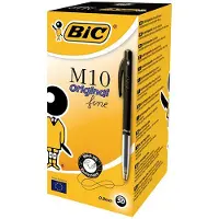 BIC M10 Clic, Schwarz, 50 Stück(e), Fein