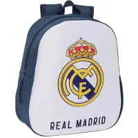 Real Madrid 622483890 3d Real Madrid 8.64l 27x10x33 Cm Rucksack Blau Jungen Blau One Size