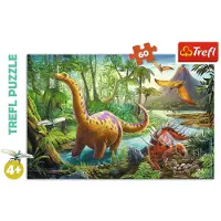 Trefl 5900511173192, 60 Stück(e), Dinosaurier, 4 Jahr(e)
