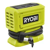 Ryobi ONE+ Akku-Kompressor RPI18-0 klein, 18Volt (grün/schwarz, ohne Akku und Ladegerät)