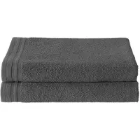 De Witte Lietaer Handtuch Imagine Antracite (2er Set)