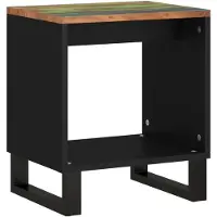 vidaXL Couchtisch 40x31x46 cm Altholz Massiv & Holzwerkstoff